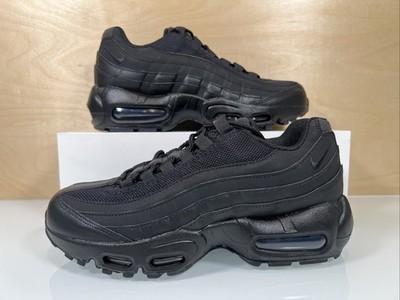 New Nike Air Max 95 Recraft GS Shoes  Triple Black  Size 6Y / 7.5 W - II4053-001