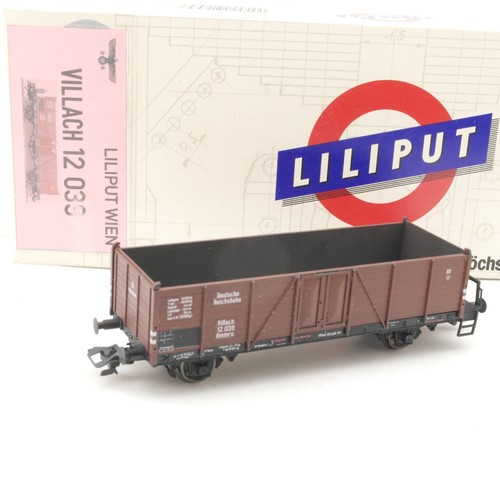 Liliput H0 offener Güterwagen Villach 12039 der DR in OVP RH2348 | Condition: Gebraucht