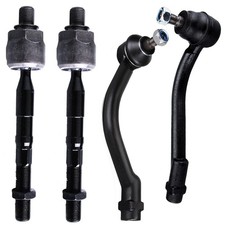 HHCM 4pc Front Outer Inner Tie Rod End Kit ES800035 ES800055 EV800231 Hyundai Ki