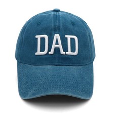 Dad Gifts for Men Hats Funny Best Ever Fathers Day 7-7 5/8, Dad-blue