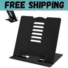 Metal Book Stand Book Holder Book Stand for Reading Adjustable Book Holder For