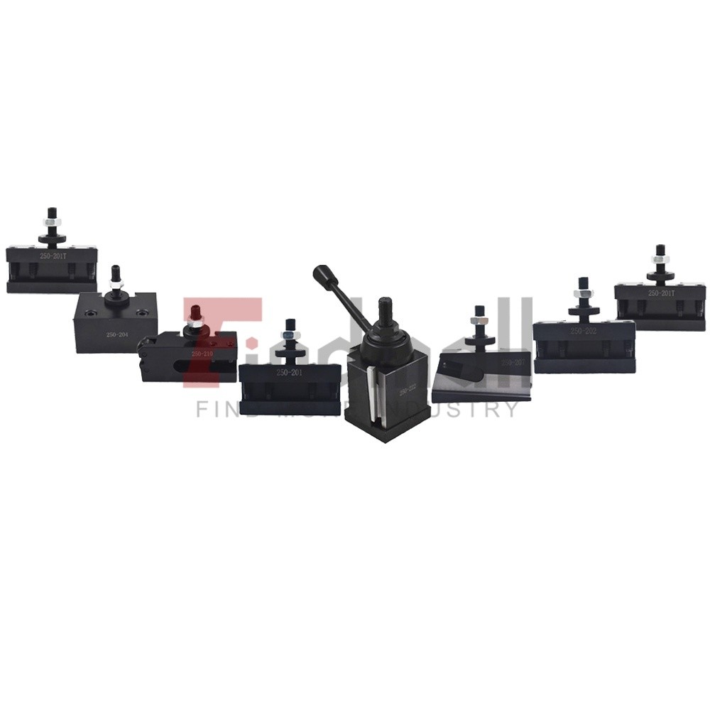 BXA 250-222 Wedge Set 7PCS For Lathe 10 - 15" With Tool Holders