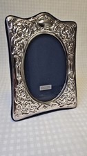 Englischer Bilderrahmen aus 925er Sterling Silber London 20x15 1995 BSCL Vintage