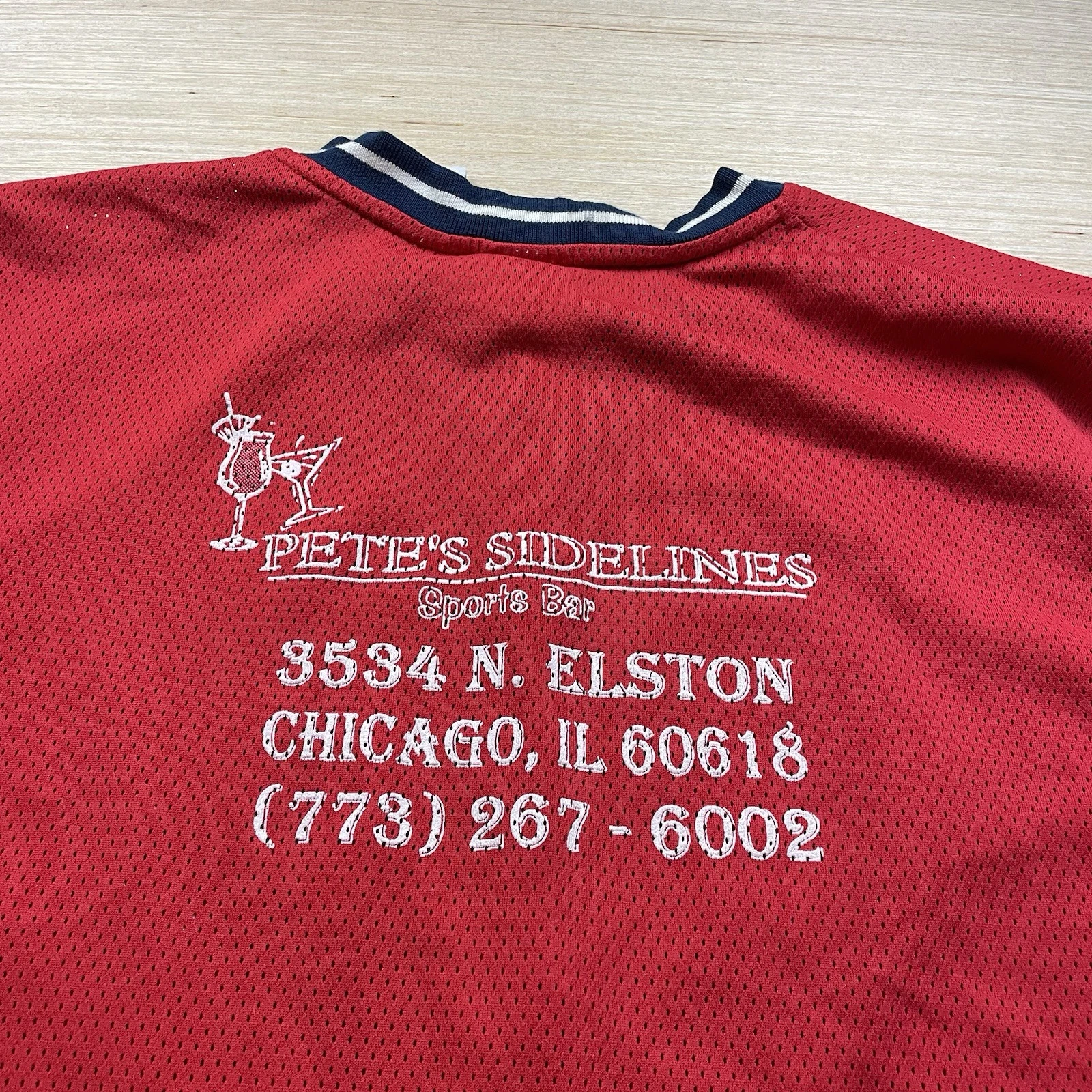 Rawlings Vintage Mesh Baseball Jersey 90s Family Ties XL Chicago Petes Sidelines
Opens in a new wind