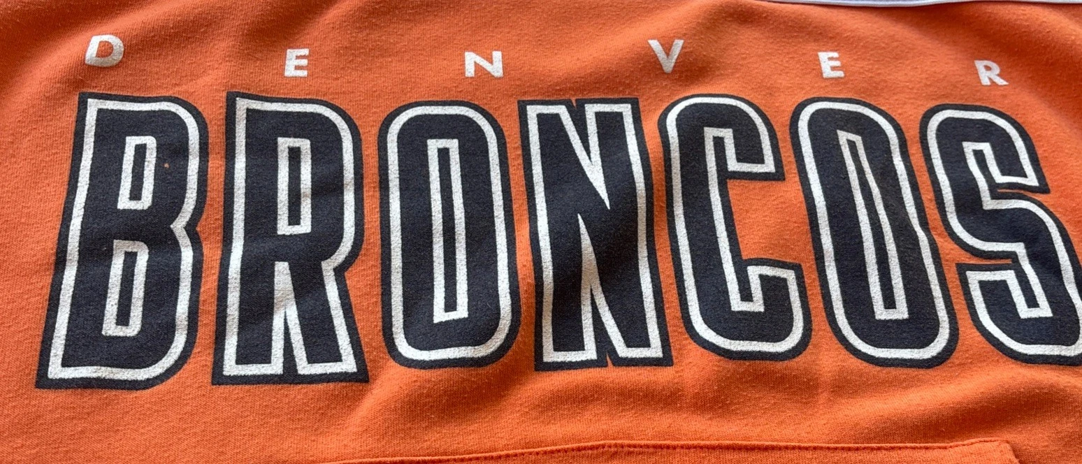 VETEMENTS Felpa con cappuccio NFL Team Apparel Denver Broncos