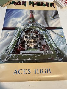 Iron Maiden Aces High Poster | eBay