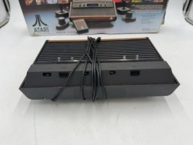 Atari 2600 Console w/2 OEM Controllers + BOX - Console Untested AS IS FOR PARTS