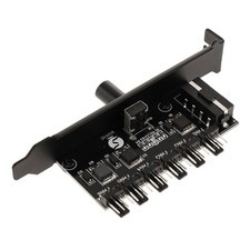 6 Channel Computer PCI Cooling Fan Controller, Adjustable