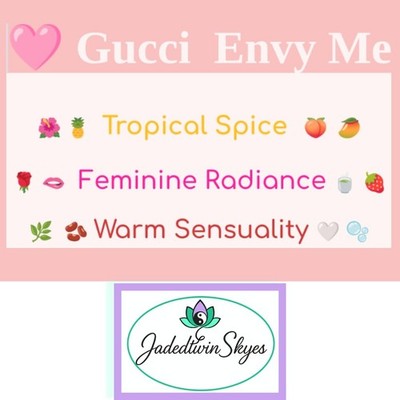 ENVY ME ~ A Luxury Essential Oil Fragrance .34 fl oz Oil Perfume Rollerball
