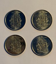 Canada 50 cent coins - Queen s Golden Jubilee Commemorative (1952-2002) lot of 4