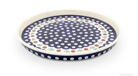 Bunzlauer Keramik Teller (Esstelller), Ø 24,5 Cm, H=2,5Cm, Dekor 41