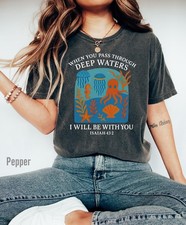 Christian Ocean Animal Comfort Tee Shirt Faith Beach Sea