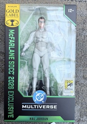 SDCC 2026 EXCLUSIVE McFarlane Gold Label DC Multiverse HAL JORDAN White Lantern
