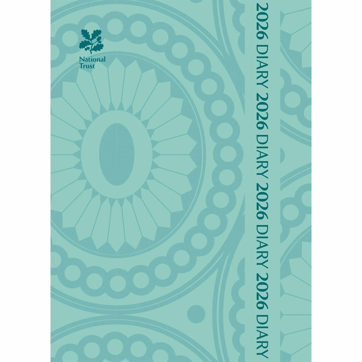 National Trust, Illustrated A6 Diary 2026, General Diaries, Week To View, Gift