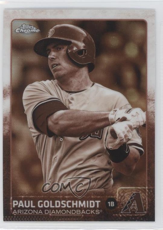 2015 Topps Chrome Sepia Refractor Paul Goldschmidt #106 0v7
