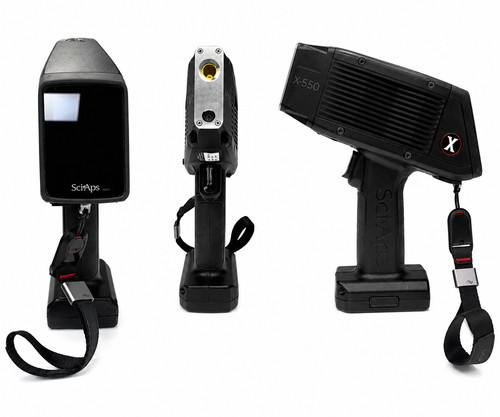 SciAps X-550 Pb Rh Handheld XRF Analyzer – Lead Paint Testing