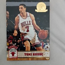 SkyBox 1993-94 NBA Hoops Toni Kukoc #313 Rookie Chicago Bulls Basketball Card