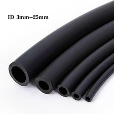 NBR Nitrile Rubber Fuel Tube Petrol Diesel Oil Line Hose Pipe Tubing ID 3mm-25mm