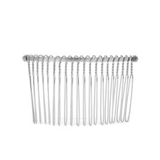 6PCS Silver Fancy DIY Hair Clips Metal Wire Hair Combs Bridal Wedding Veil Combs