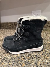 Sorel Boots Youth 5 Girls Whitney II Joan Lace Up Winter Bootie NY4572