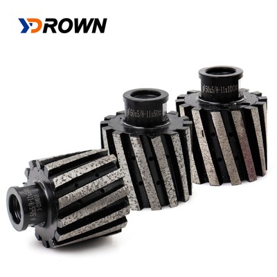 YDROWN 2'' Zero Tolerance Diamond Drum Wheel Coarse Grinding with 5/8-11 Thread