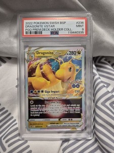 2022 Pokemon Dragonite Vstar Swsh236 Psa 9