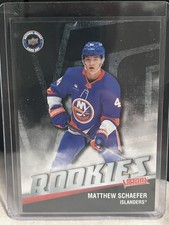 2025-2026 Upper Deck NHL Hockey Day Card V-9 Matthew Schaefer Rookie Victory