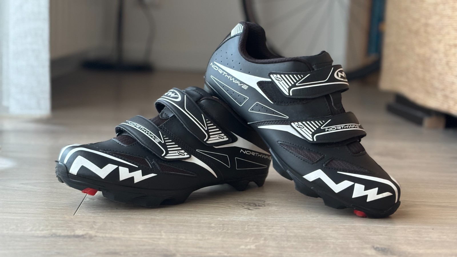 Scarpe ciclismo MTB Northwave Spike Evo nere come nuove taglia 44