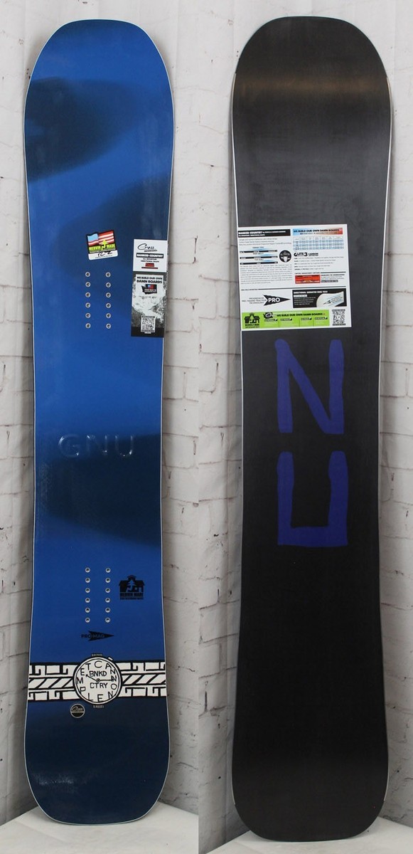GNU Banked Country C3 Men's Snowboard Size 159 cm Directional New