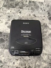 Sony Discman D-33 Portable CD Player Mega Bass Tested Working