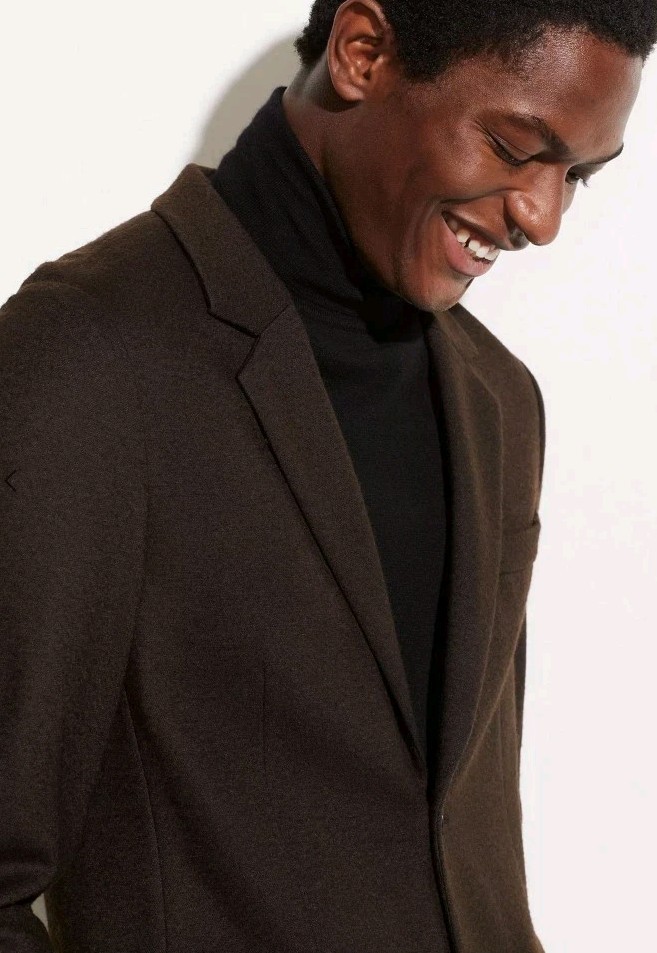 VINCE Wool Blend Two Button Blazer Jacket Men's C… - image 3