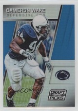 2016 Panini Prizm Collegiate Draft Picks Blue Prizm Cameron Wake #18 2u3