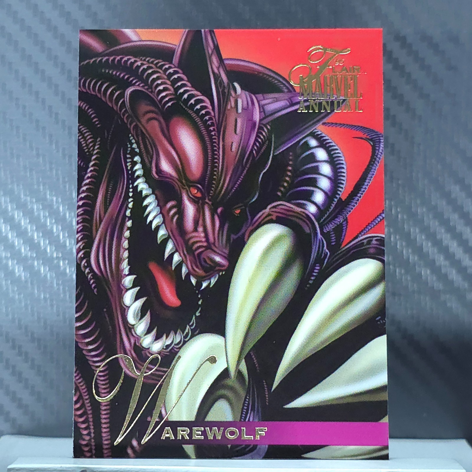 1995 Flair Marvel Annual WAREWOLF #99