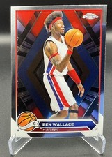 2023-24 Topps Chrome - Ben Wallace #195 - Detroit Pistons