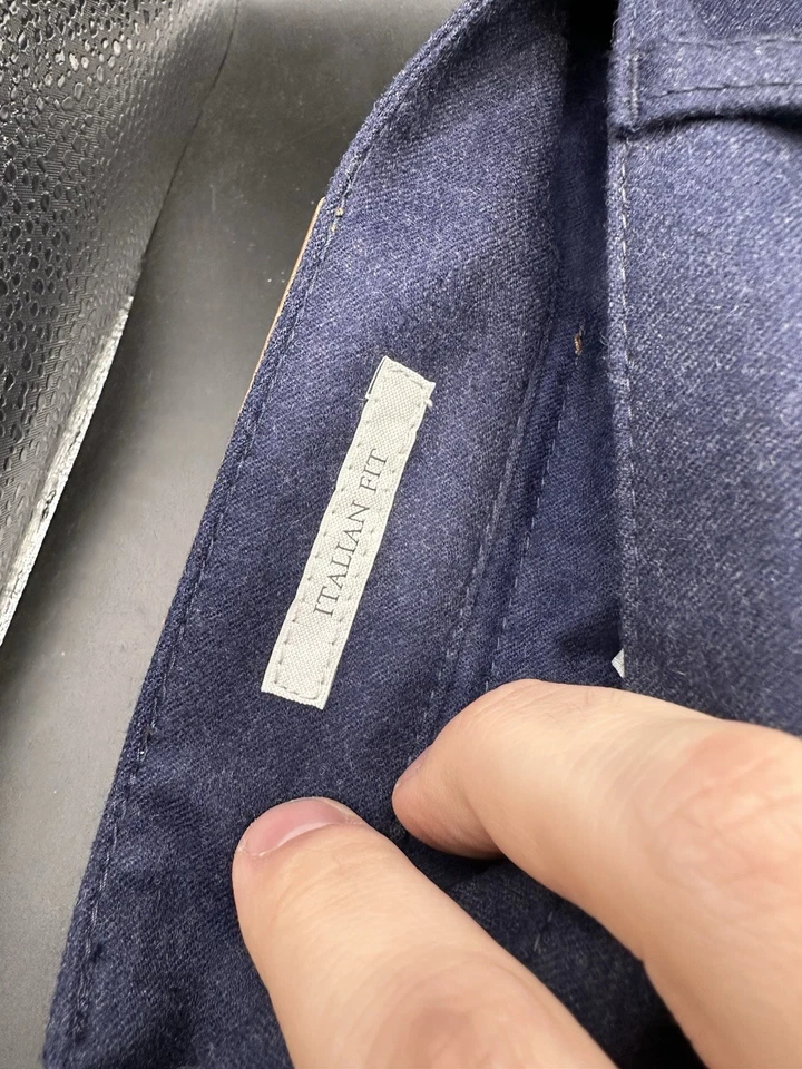 Brunello Cucinelli Italian Fit Wool Chino NWOT MSRP $995 - Image 3 of 4