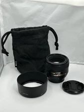 Nikon AF-S NIKKOR 50mm F/1.4 with Lens Caps Hood & Bag Mint! B9