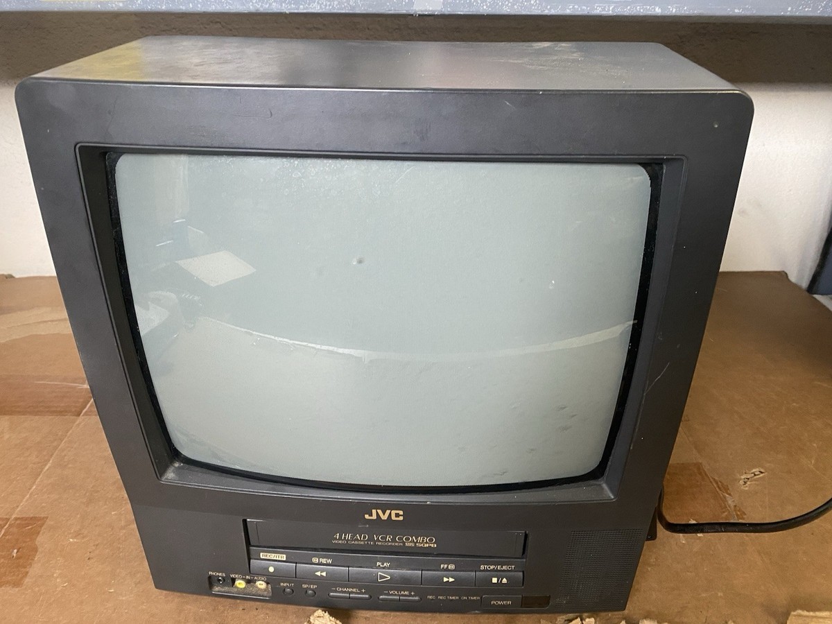 テレビ K Genuine JVC 13141 CRT 13” Combo VHS TV | eBay