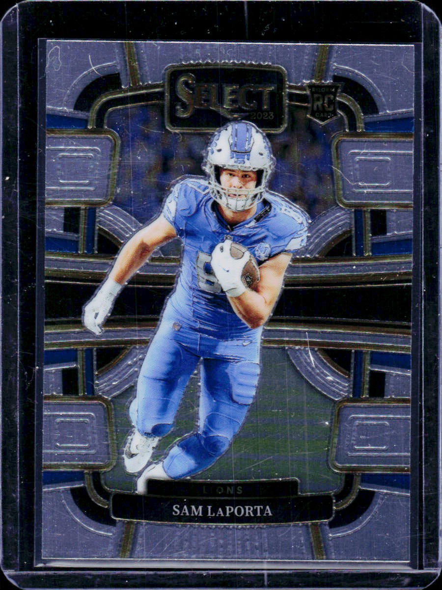 Football Panini 2023 Panini Select #35 Sam LaPorta Detroit Lions