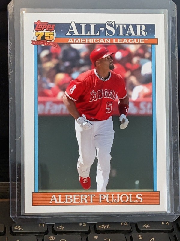 2026 Topps Series 2 Albert Pujols 1991 Anniversary All-Star #91AS-26 Angels