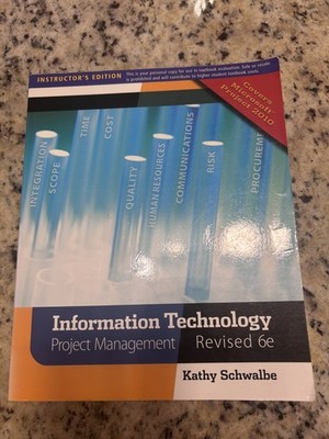 Information Technology Project Management Revised 6e