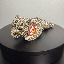 1996 Freckles The Leopard TY Beanie Baby 3rd Gen Tush Tag PVC RETIRED