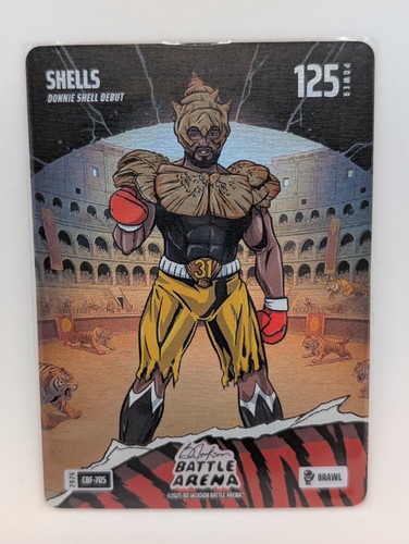 Bo Jackson Battle Arena CBF-705 Donnie Shells Colosseum Brawl 125 Power