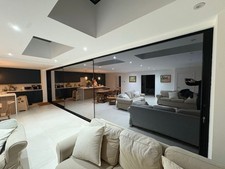 Cortizo Cor Vision Sliding Doors 20mm Slim Aluminium Patio Doors Anthracite