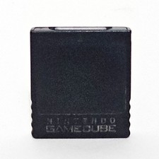 Nintendo Gamecube Memory Card 251  Black Tested Working Gamecube Wii