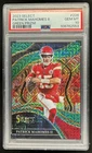 2023 Panini Select Patrick Mahomes II Green Prizm Club #/5 Chiefs PSA 10