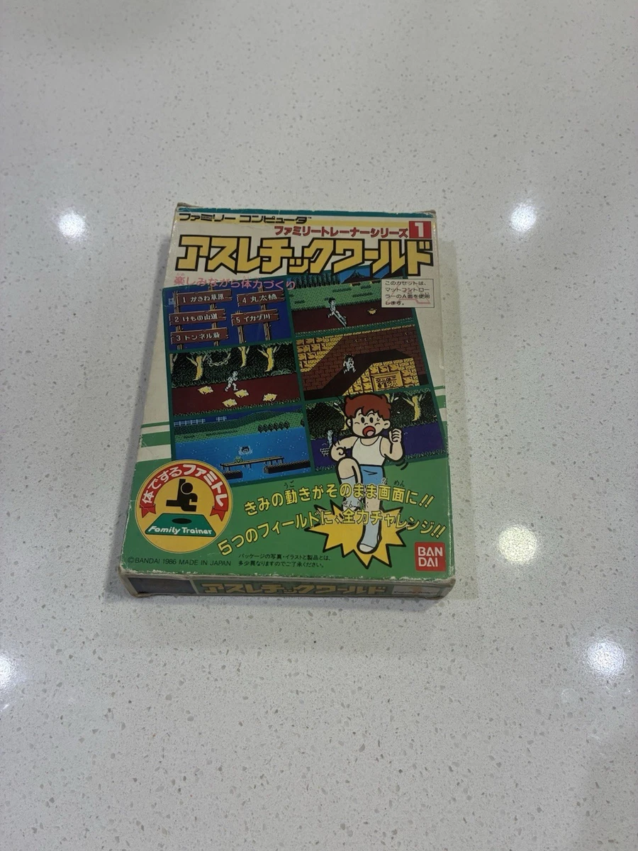 Notice Instruction Booklet Athletic World Nes SCN