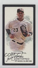 2008 Topps Allen & Ginter's Mini Black Border Jermaine Dye #141 0wq