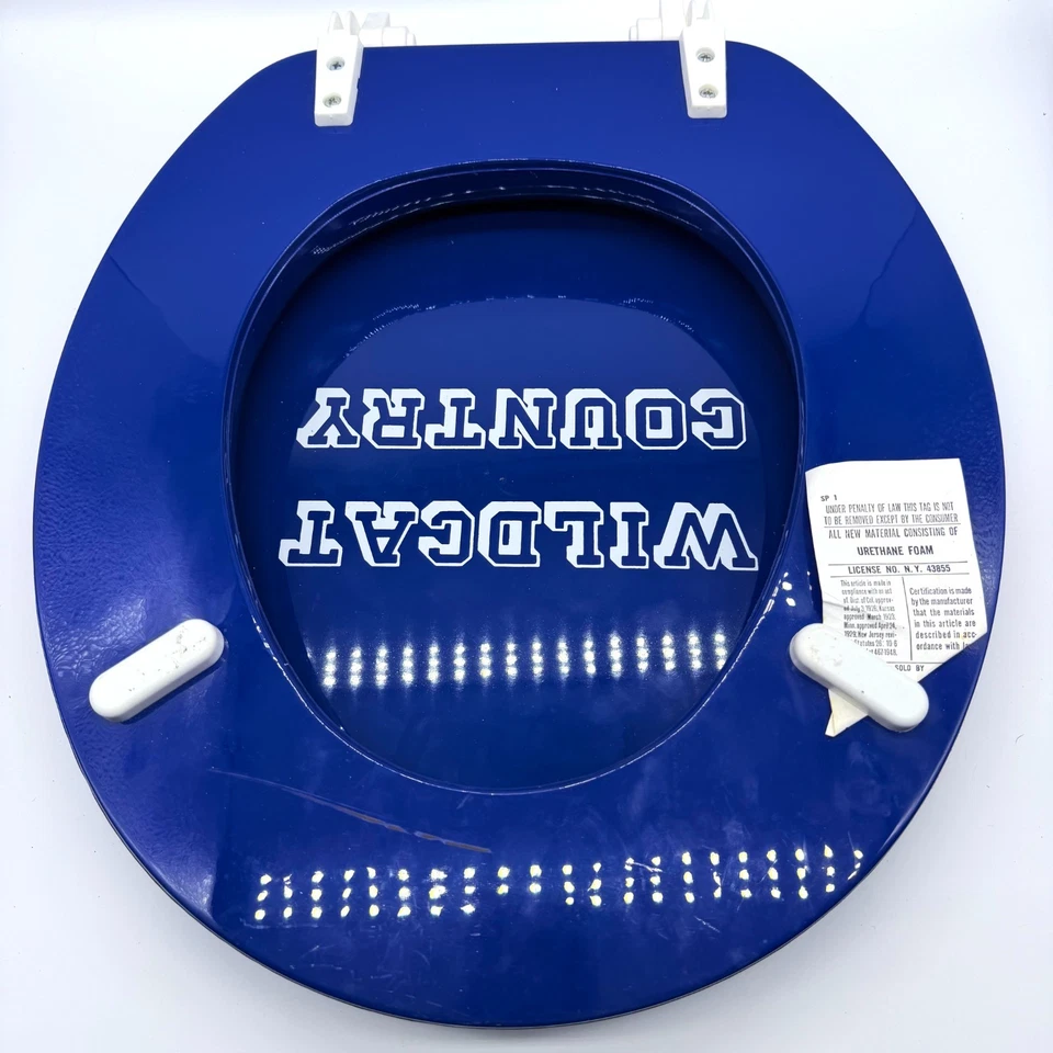 野猫 肯塔基大学装饰马桶座 NCAA 足球学院人洞 — 第 2/4 张图片