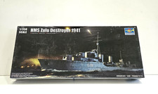 1/350 TRUMPETER HMS ZULU DESTROYER 1941 #0533...
