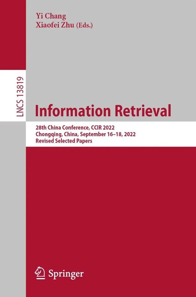 Yi Chang (U. A.) | Information Retrieval | Taschenbuch | Englisch (2023) | Xi-image